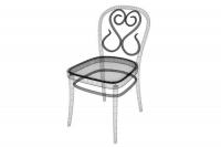 chair_0408_No.4 Armless Chair