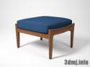 chair_0237_GE290A Ottoman_ハンス・J・ウェグナー