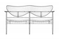 sofa_0096_Rare NV-48 Settee_フィン・ユール
